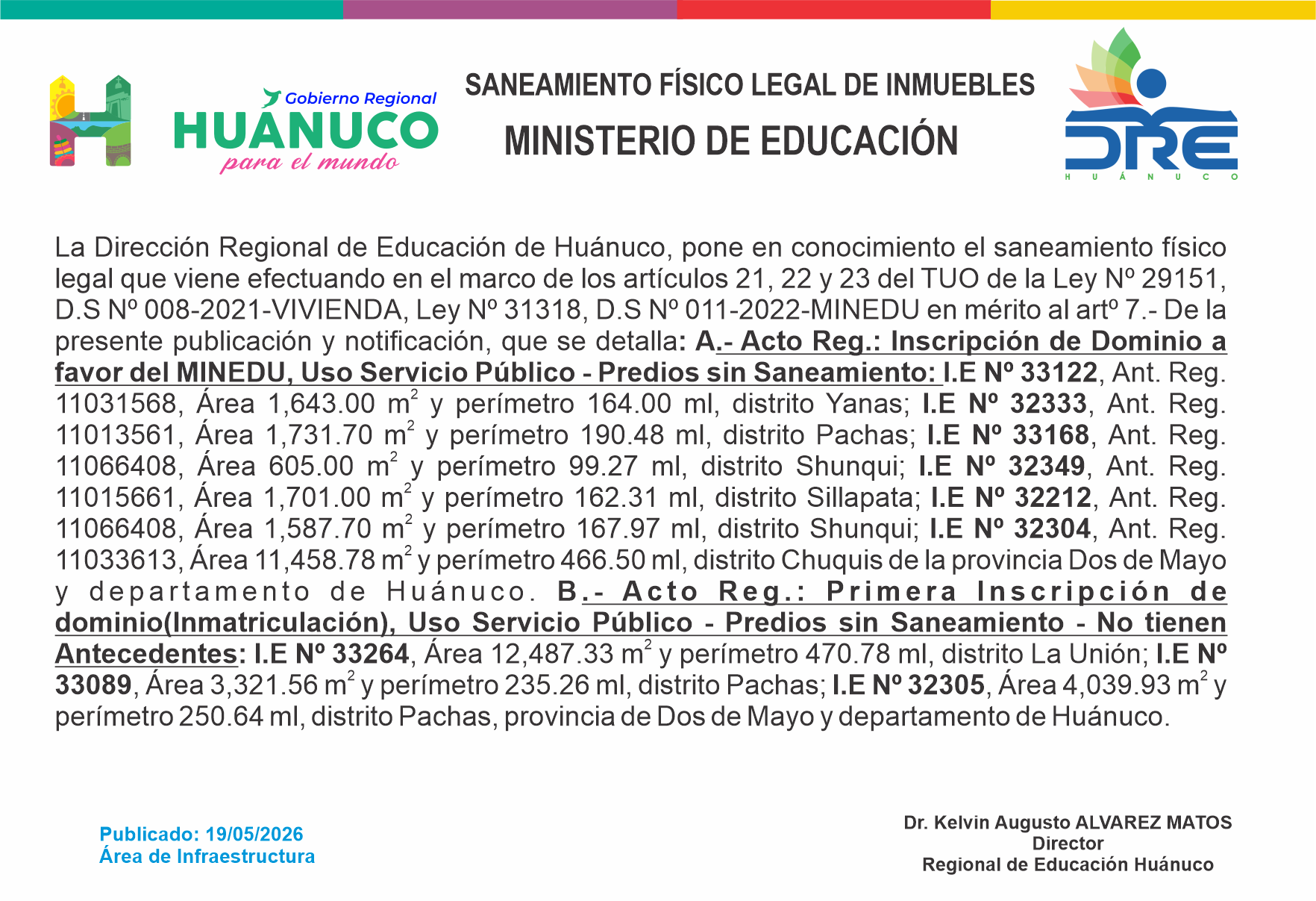 Aviso manual